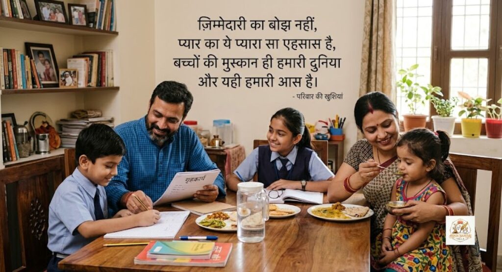 Family Responsibility Shayari in Hindi