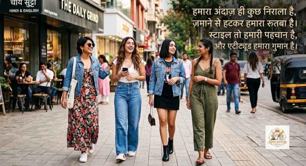 Stylish Girls Attitude Shayari